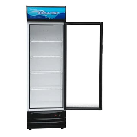 Single Glass Door Vertical Showcase Refrigerator Refrigerator And