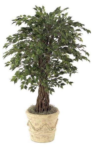 Earthflora Faux Ficus Trees 45 Mini Ficus Tree