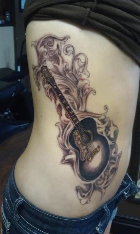 Acoustic Guitar – Tattoo Picture at CheckoutMyInk.com | Guitar tattoo ...