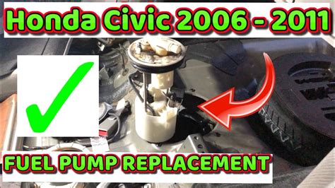 Replace Fuel Pump Honda Civic