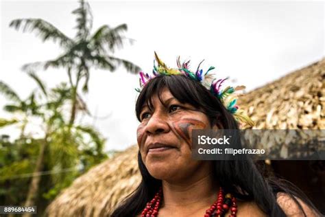 마나우스 브라질에서 Tupi Guarani 부족에서 원주민 여자 브라질에 대한 스톡 사진 및 기타 이미지 브라질 브라질