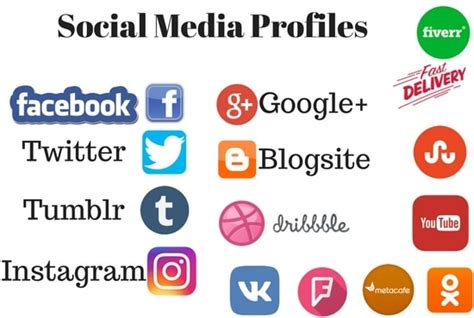 Create Social Media Profiles By Britnyy Fiverr