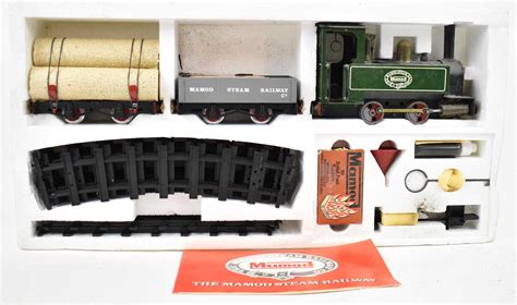 Lot 450 Mamod A Boxed Steam Railway Set Comprising