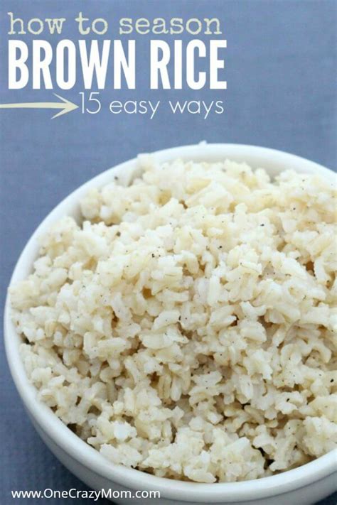 How To Season Brown Rice The Best Seasoned Brown Rice Recipes