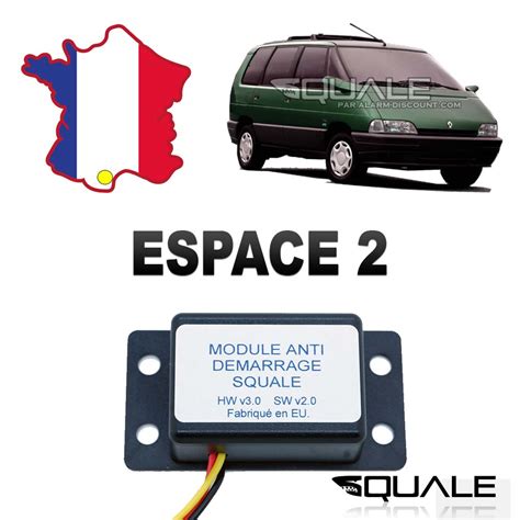 Module de désactivation d anti démarrage RENAULT ESPACE 2 à partir de