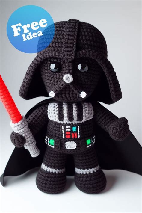 Darth Vader Amigurumi Star Wars Crochet Crochet Toys Free Patterns