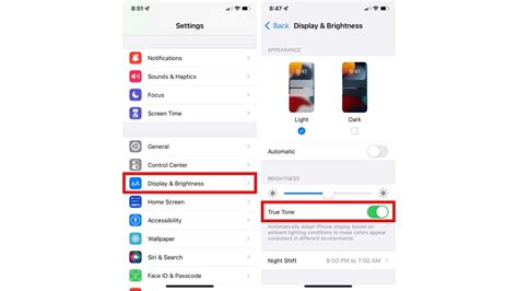 Cómo usar True Tone y Night Shift en el iPhone y Mac ES Atsit