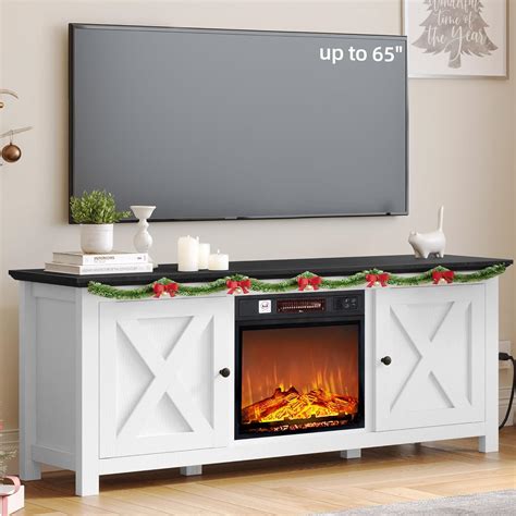 Amazon YITAHOME Fireplace TV Stand For 65 Inch Farmhouse