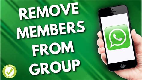 How To Remove Members From A WhatsApp Group Quick Easy YouTube