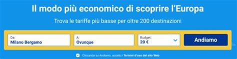 Trova Tariffe Ryanair Per Cercare Voli Low Cost E Offerte