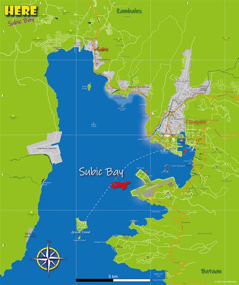 Subic Bay Maps Maps