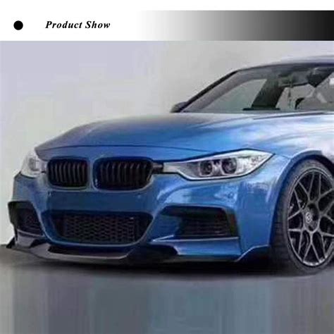 Jc Sportline Carbon Fiber Front Bumper Lip Fits For Bmw 3 Series F30 F31 F35 M Tech 320i 325i