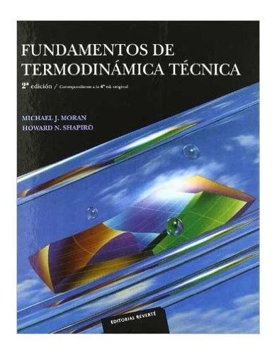 Libro Fundamentos De Termodinámica Tècnica Cuotas Sin Interés