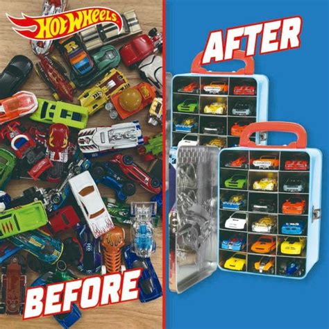 HOT WHEELS Metalna kutija za 18 autića HWCC2