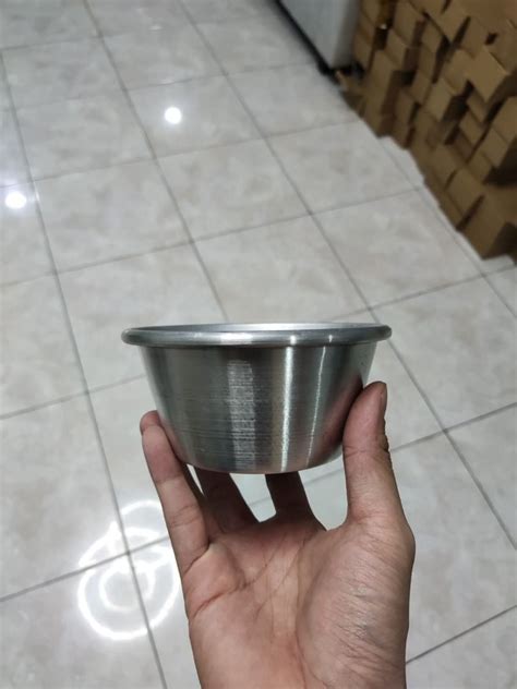 Mangkok Aluminium Mangkok Kobok Cetakan Mangkok Nasi Tim On Carousell