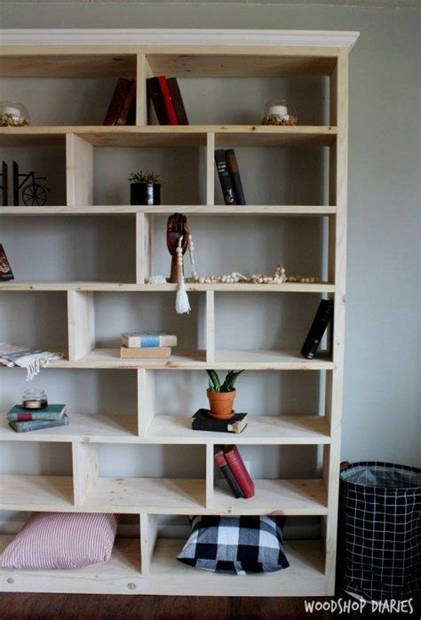 20+ Diy Built In Bookshelves