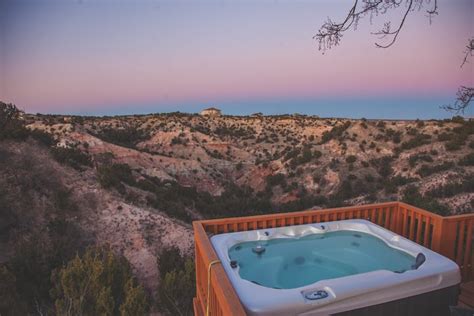 Sunset Escape to The Rim - Palo Duro Canyon - Cabins for Rent in Canyon ...