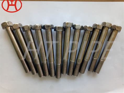 DIN933 ASTM A193 309 Full Thread Nature Stainless Steel Hex Stainless