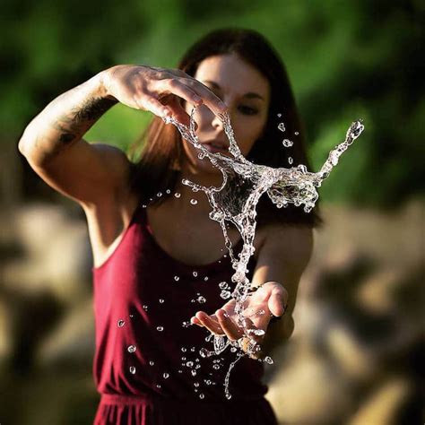 Photographer Captures Water Bender Turning Liquid Into Sculptures