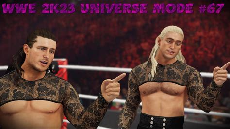 Wwe 2k23 Universe Mode Pretty Deadly 67 Youtube