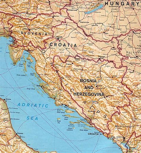 Maps Of Bosnia And Herzegovina