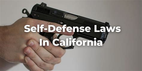 The Dos and Don'ts: What Is Legal to Carry for Self-defense in California?