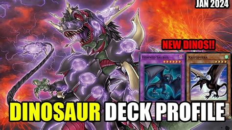 Dinosaur Yu Gi Oh Deck Profile Combo Tutorial New Support Post