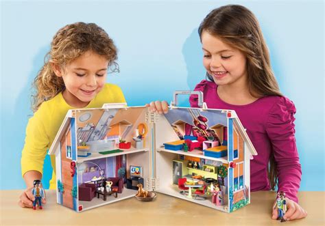 Playmobil Dollhouse Pas Cher Maison Transportable