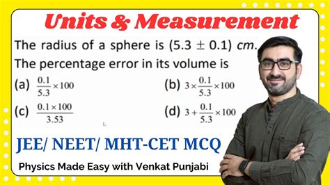 The radius of a sphere is 5 3 0 1 сm The Units Measurements