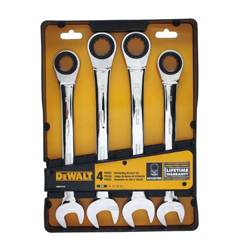 DEWALT Jumbo Ratcheting Combo Wrench Set (MM) | The Home Depot Canada