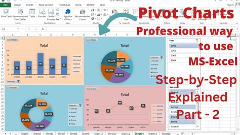 Mis Reports In Excel Pivot Charts In Excel Pivot Charts And Tables