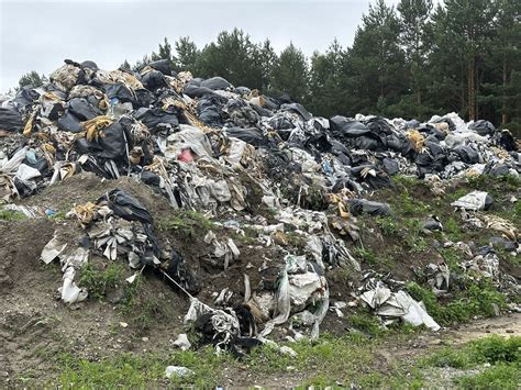 Sterty odpadów w Stalowej Woli po upadłej firmie Śmieci zalegają z