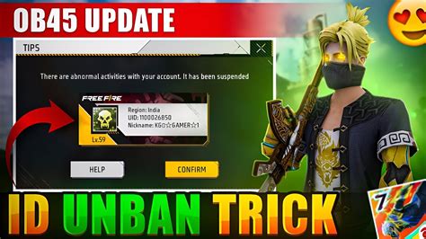 ID UNBAN NEW TRICK 2024 HOW TO UNBAN FREE FIRE ID FREE FIRE ID UNBAN