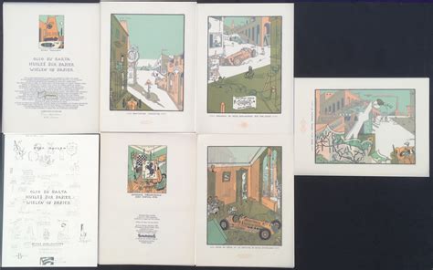 Ever Meulen Huiles Sur Papier 1984 Portfolio Bandes Dessinées Plazzart