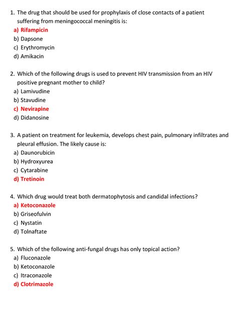 Pharma Mcqs Final Mcqs For Azmi Students The Drug That Should Be