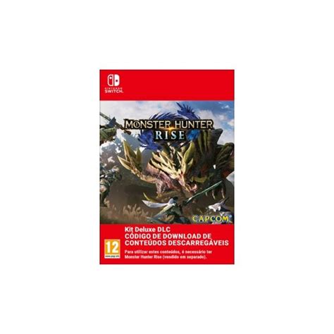 Monster Hunter Rise Deluxe Kit Nintendo Eshop Digital Switch Kuantokusta