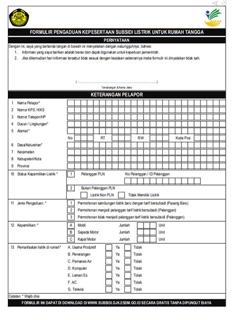 Detail Contoh Surat Permohonan Perubahan Tarif Daya Listrik Koleksi