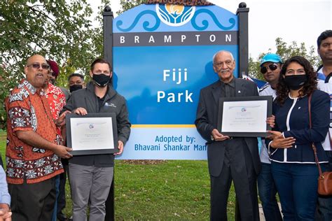 Fiji Park Opened In Brampton On Island Nation S Independence Day Insauga