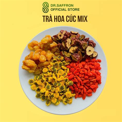 Trà hoa cúc mix hoa cúc táo đỏ long nhãn kỷ tử thương hiệu Mộc Hương