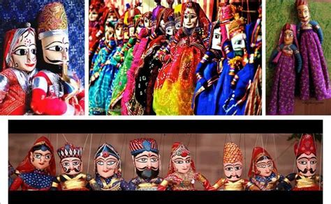 Traditional Rajasthani Puppets Kathputli Culture Of Rajasthan