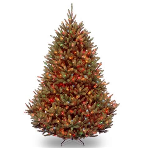 National Tree Company 75 Ft Natural Fraser Medium Fir Tree With Multicolor Lights 1 Each Kroger