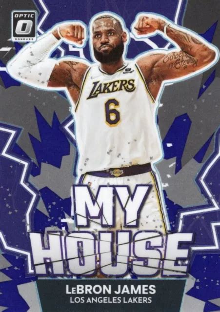 BASKETBALL OPTIQUE LEBRON James 2022 23 Panini Donruss My House 4 NBA