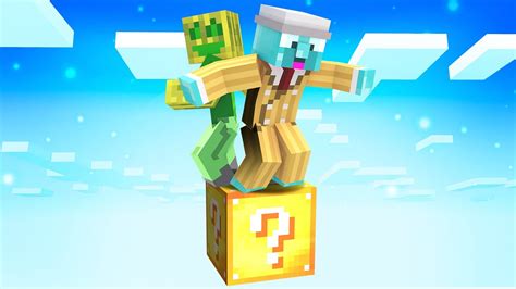 ÜBERLEBEN GAMBO UND CHAOSFLO44 AUF 1 LUCKY BLOCK Minecraft YouTube