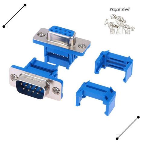 Fx Didc Db Female Serial Port Male Idc Crimp Type D Sub Rs