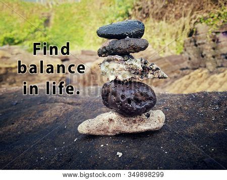 Life Balance Quote. Image & Photo (Free Trial) | Bigstock