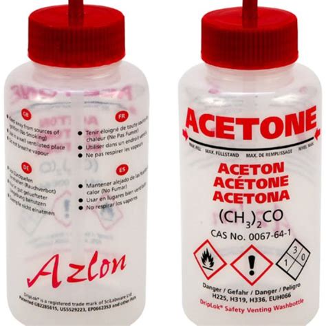 Dynalon Acetone Ml Ghs Wash Bottles Lab Equipment