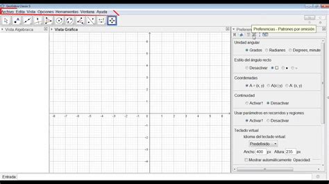 Configurar El Eje X De Geogebra En Radianes Youtube