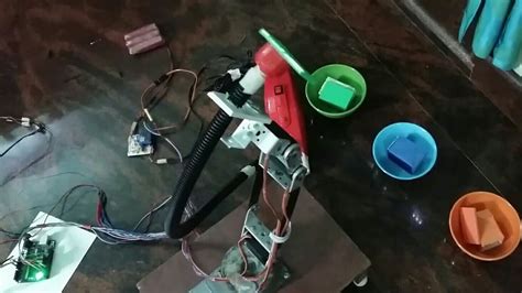 Arduino Robotic Arm Color Sorting Youtube