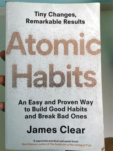 Atomic Habits By James Clear Hobbies And Toys Books And Magazines