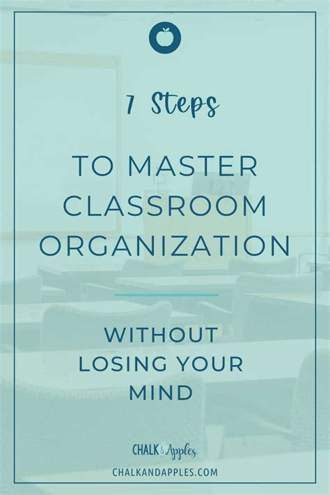 7 Steps to Master Classroom Organization Without Losing Your Mind ...